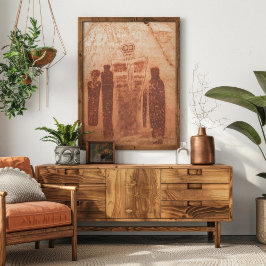 Underbara galleriet, Horseshoe Canyon, Utah Poster