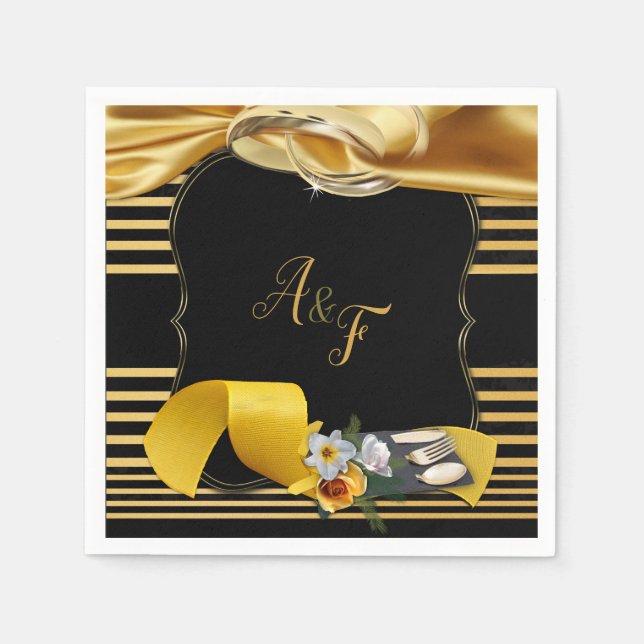 Underbara Gatsby Napkins Pappersservett (Framsidan)