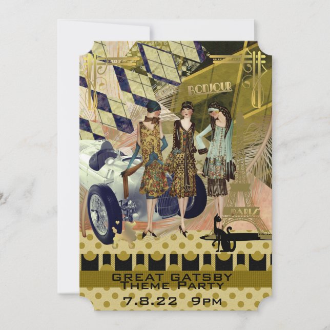 Underbara Gatsby-Temapartyet (Framsida)