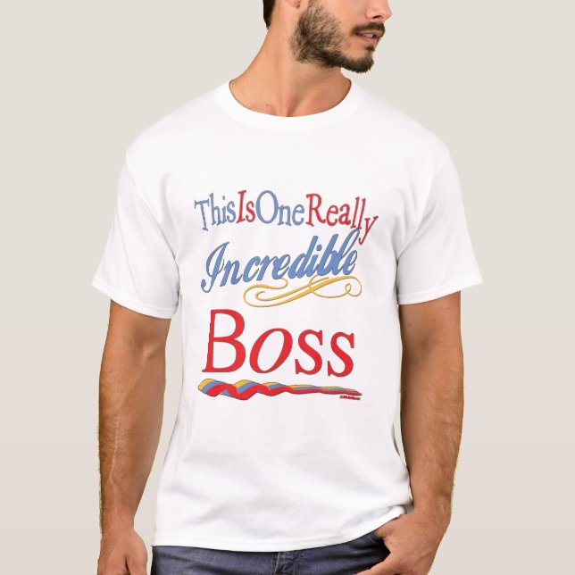 Underbara gåvor för chef t shirt (Framsida)