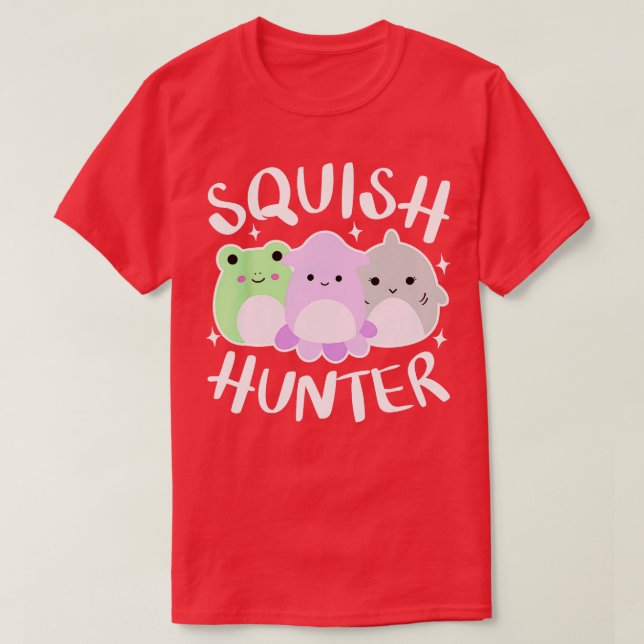 Underbara gåvor från Cute Squish Hunter T Shirt (Design framsida)