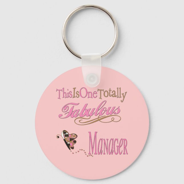 Underbara gåvor till Chef Nyckelring (Framsida)