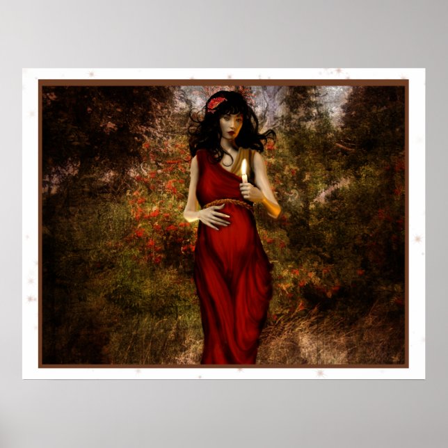 Underbara Goddesses: Brigid Poster (Framsidan)