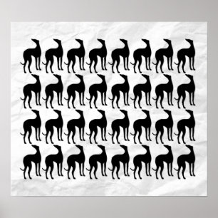 Underbara Greyhounds-muren Poster