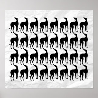 Underbara Greyhounds-muren Poster