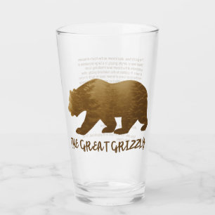 Underbara Grizzly Glaskopp