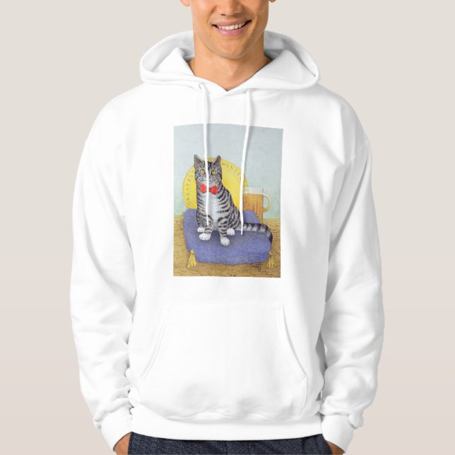 Underbara Herr Sweatshirt Med Luva (Framsida)