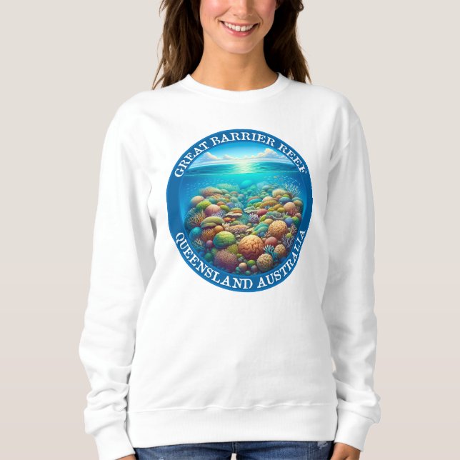 Underbara hinderrevet, Queensland, Australien T Shirt (Framsida)