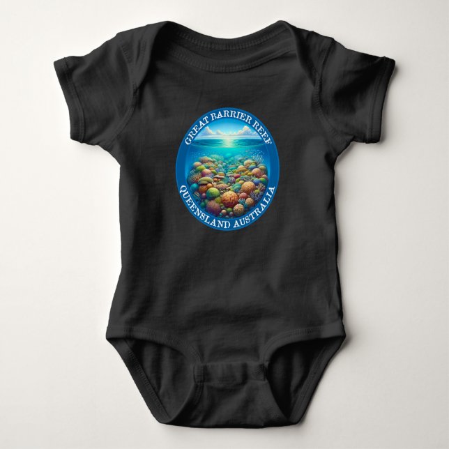 Underbara hinderrevet, Queensland, Australien T Shirt (Framsida)