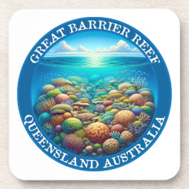 Underbara hinderrevet, Queensland, Australien Underlägg