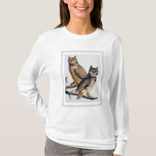 Underbara Horned ugglor Tee Shirt