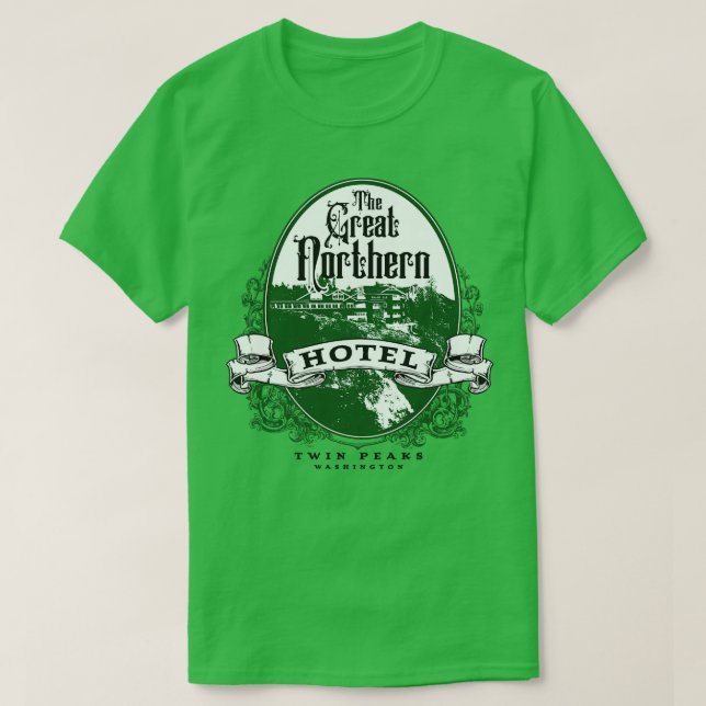 Underbara hotell i norra Europa T Shirt (Design framsida)