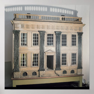 Underbara husets engelska dockhus poster