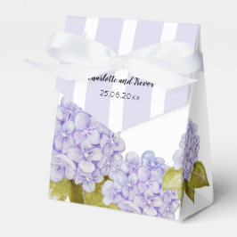 Underbara Hydrangea Nyanser Av Violett Blå Presentaskar