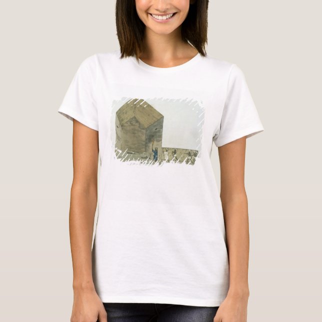 Underbara kammaren i Ghizehs andra pyramid. T Shirt (Framsida)