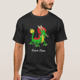 Underbara kinesiska drakar t shirt