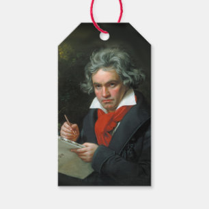 Underbara kompositörer Ludwig van Beethoven Presentetikett