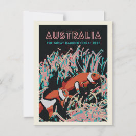 Underbara korallreven, Australien Vykort
