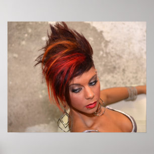 Underbara Kort Haircut Poster