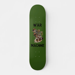 Underbara Krig Maskin Mini Skateboard Bräda 18,5 Cm