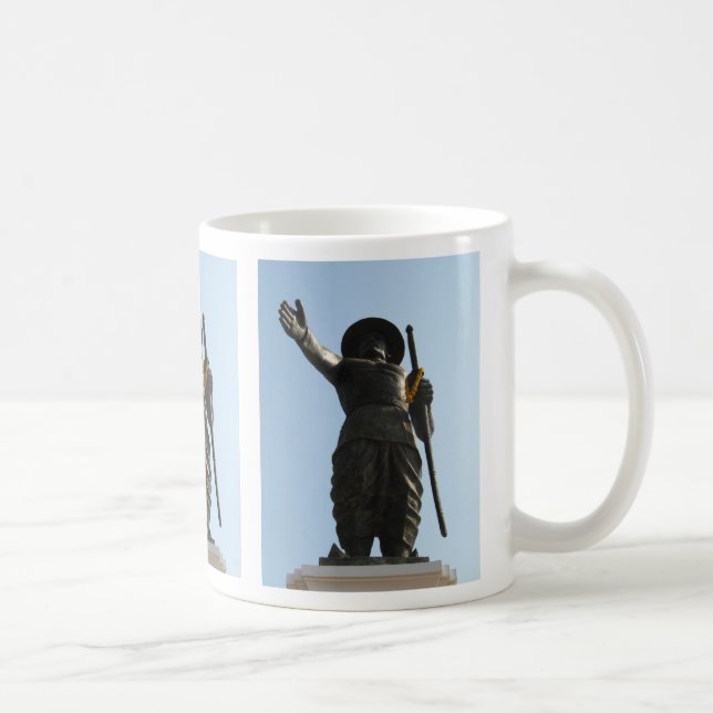 Underbara Kung Anouvong ... Vientiane, Laos Kaffemugg (Höger)