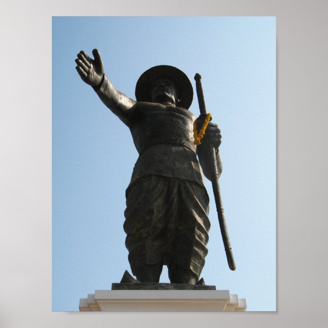 Underbara Kung Anouvong ... Vientiane, Laos Poster (Framsidan)