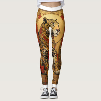 Underbara kvinnliga leaginer leggings