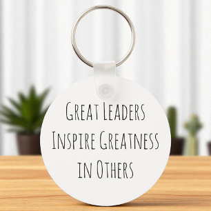 Underbara ledare Inspire Greatness in other Nyckelring