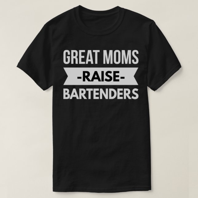 Underbara Mammor har anhållit om Bartender T Shirt (Design framsida)