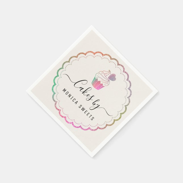 underbara manusservetter för bakverk pappersservett (Hörn)