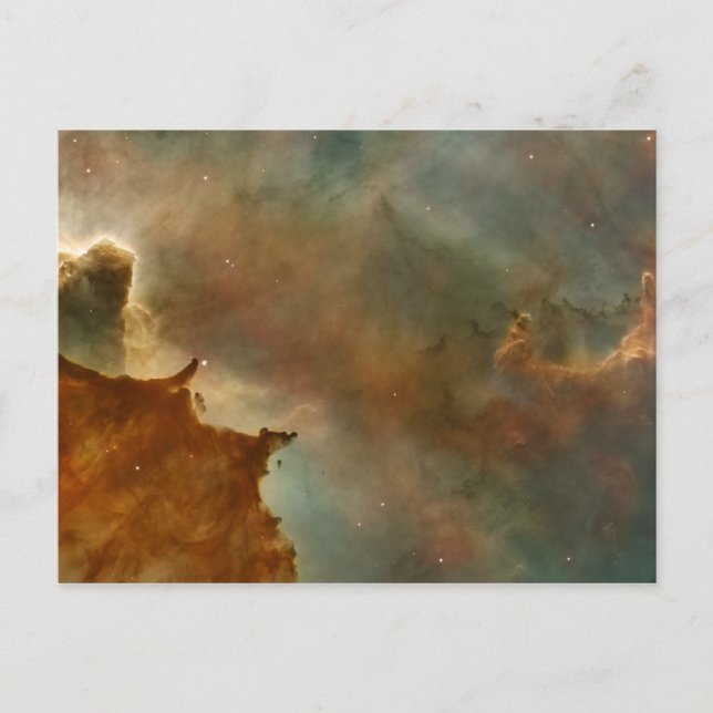 Underbara moln i Corina Nebula Vykort (Framsida)