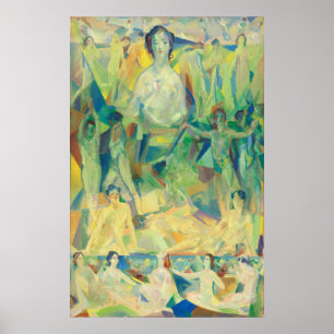 Underbara Mor, Arthur B. Davies Fine Art Poster