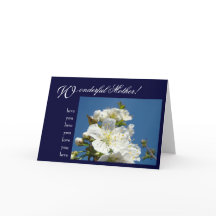 Underbara Mor-kort, Tack Kärlek Mamma Du