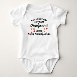 Underbara morföräldrar Baby Announcement Baby Body T Shirt