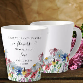 Underbara mormor Flowers Dikt Wildblomma