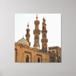 Underbara moskén till Muhammad Ali Pasha Canvastryck