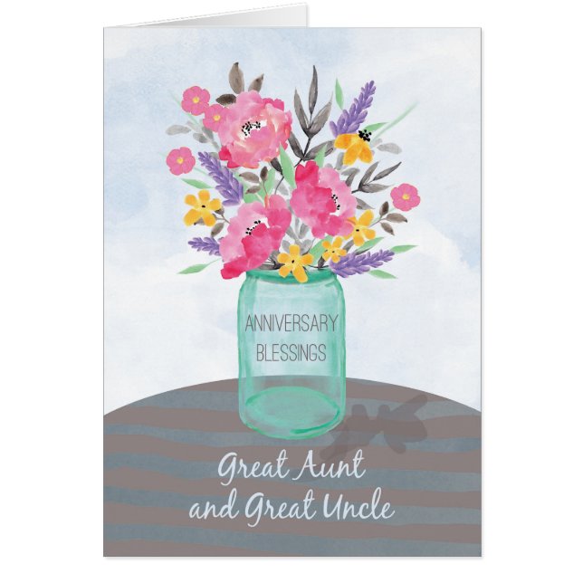 Underbara Moster och Underbara årsdagen för årsdag Hälsningskort (Framsidan)