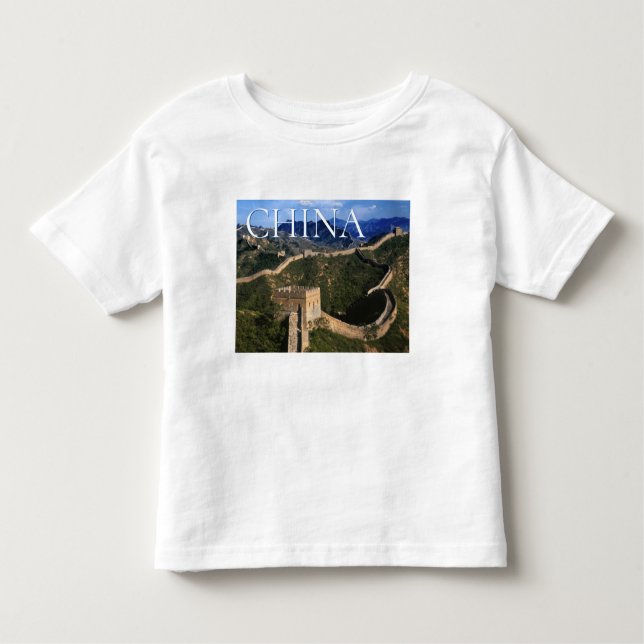 Underbara muren | Jinshanling, China T Shirt (Framsida)