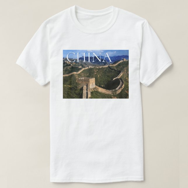 Underbara muren | Jinshanling, China T Shirt (Design framsida)