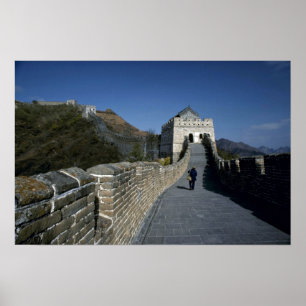 Underbara muren, Peking, Chinan Poster