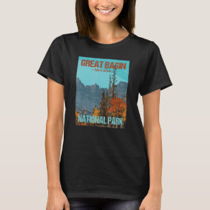 Underbara nationalparken Nevada Poster utformning T Shirt