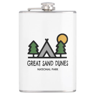 Underbara nationalparken Sand Dunes Fickplunta