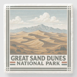 Underbara nationalparken Sand Dunes Stenunderlägg