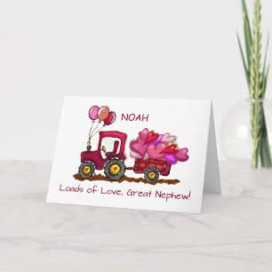 Underbara Nephew Valentines day-laster från Kärlek Kort