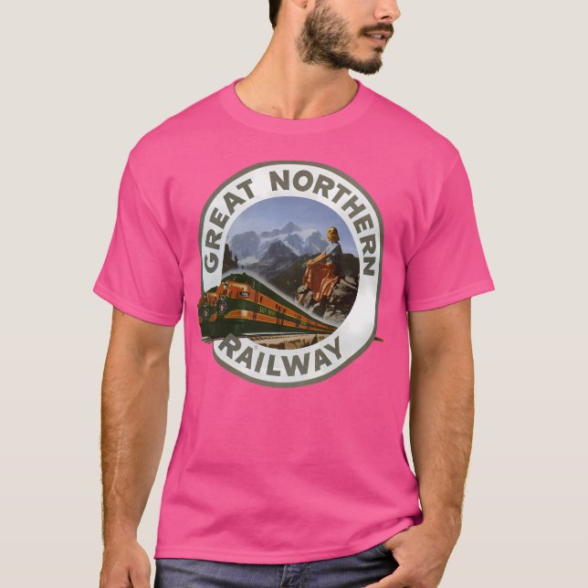 Underbara norra järnvägen t shirt (Framsida)