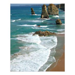 Underbara Ocean Road, Australien Fototryck