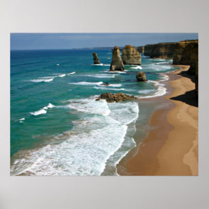 Underbara Ocean Road, Australien Poster