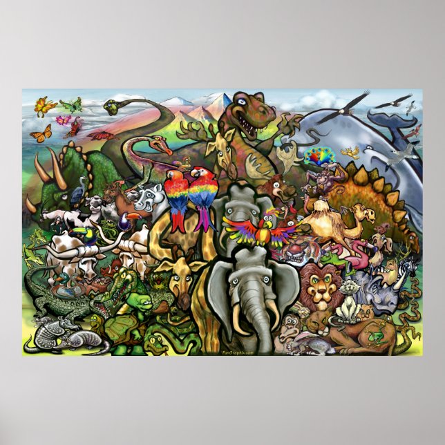 Underbara och små djur Poster (Framsidan)