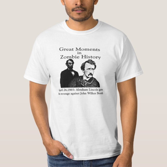 Underbara ögonblick i Zombiehistoria Tee Shirt (Framsida)