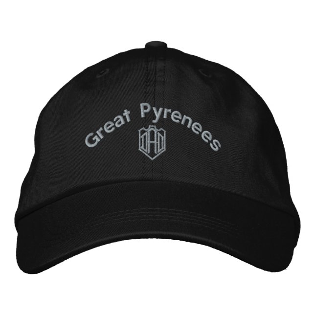 Underbara Pappa-gåvor från Pyrenées Broderad Keps (Framsida)